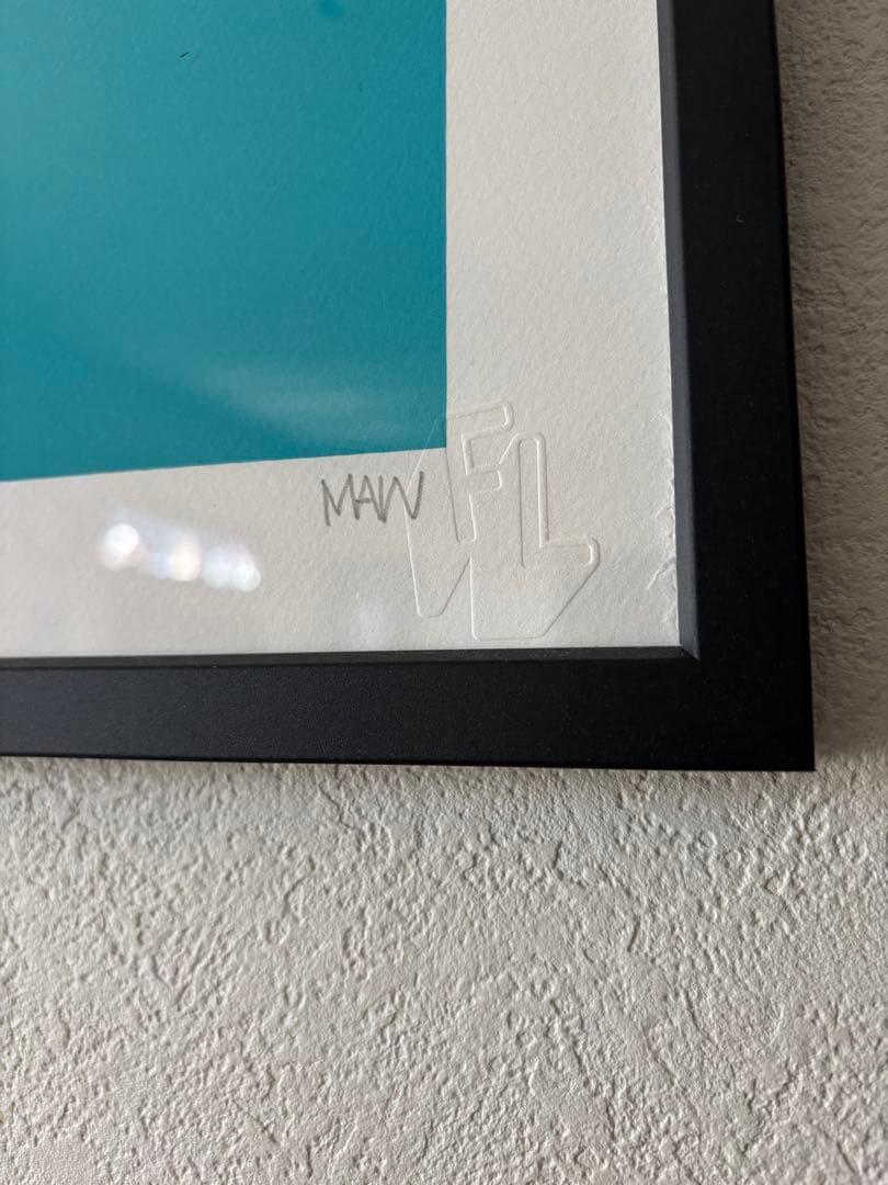 MAW 『BARM』 額装込み シリアルナンバー入り - メルカリ