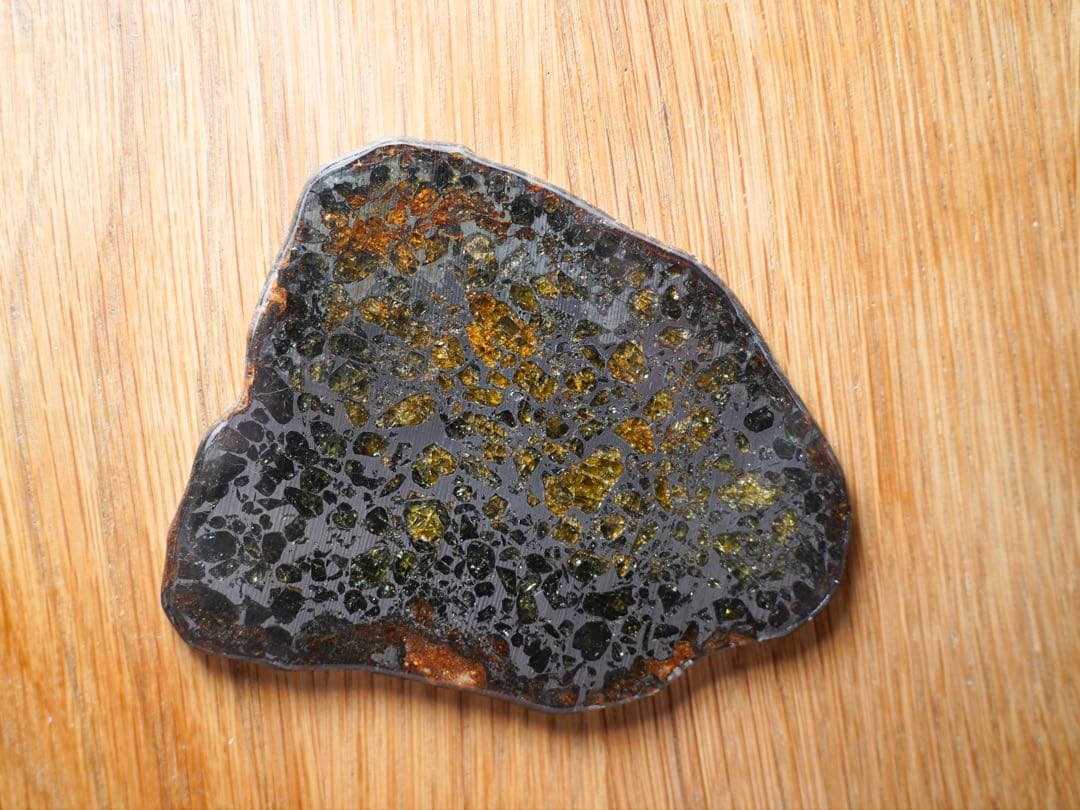 太陽系外の惑星　チベット　Gyarub Zangbo パラサイト隕石 スライス