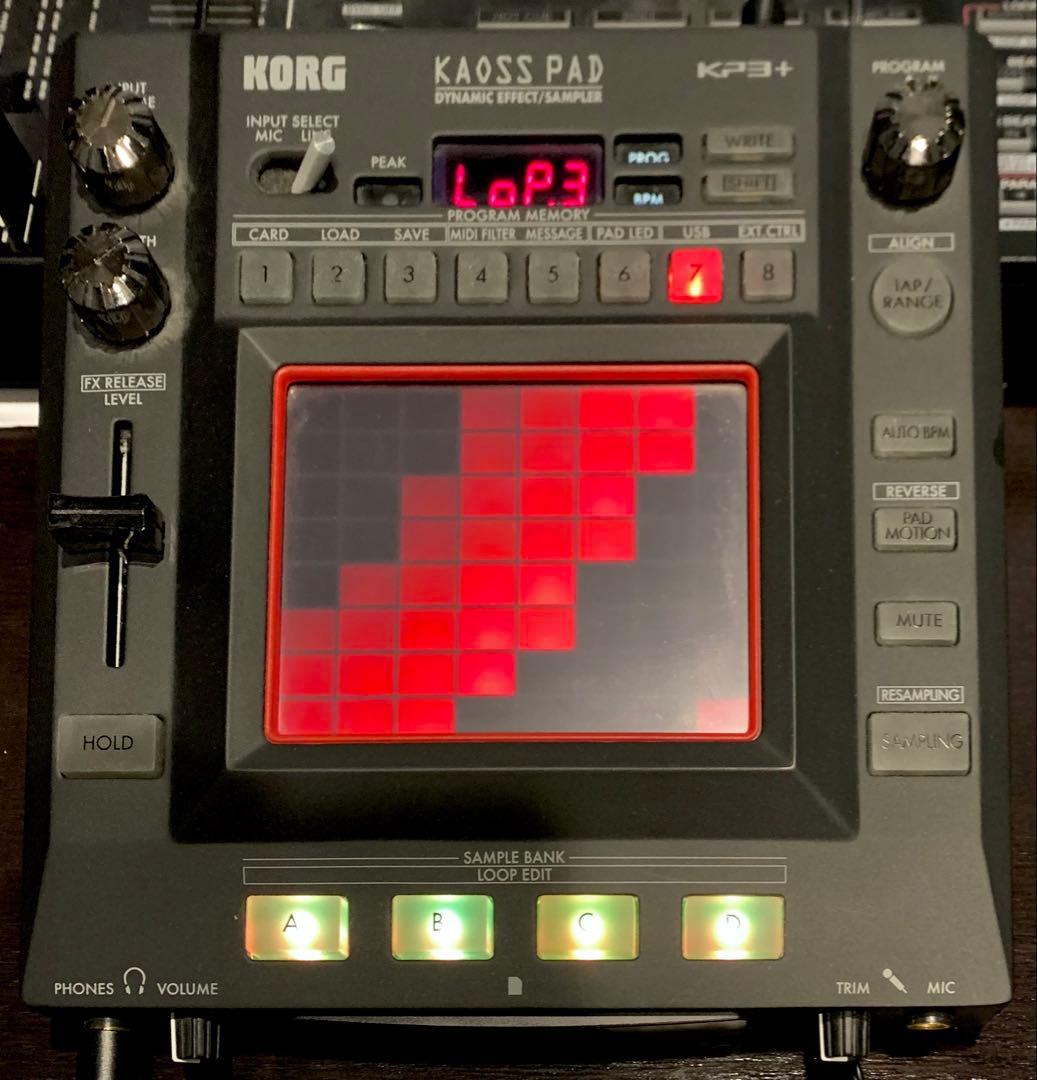 ジャンク？】KORG KP3+ ダイナミックエフェクト/サンプラー