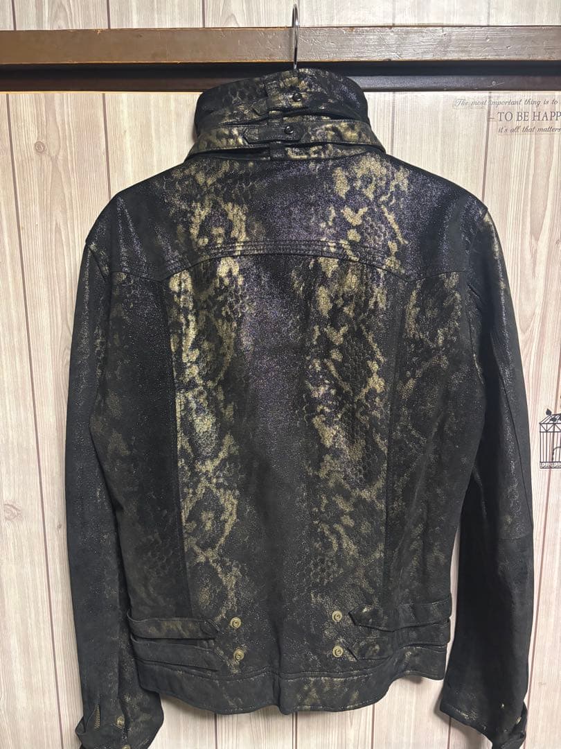 トルネードマート パイソン レザージャケット 蛇 00s y2k archive