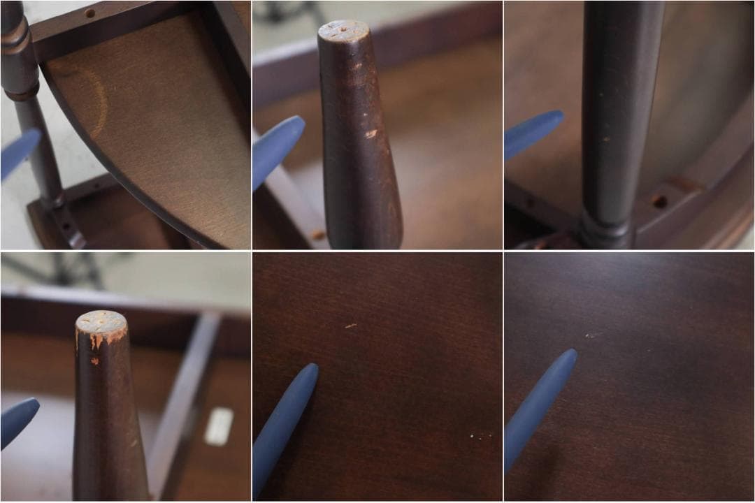 カリモク家具 ハーフムーン コンソール サイドテーブル 花台 飾り台