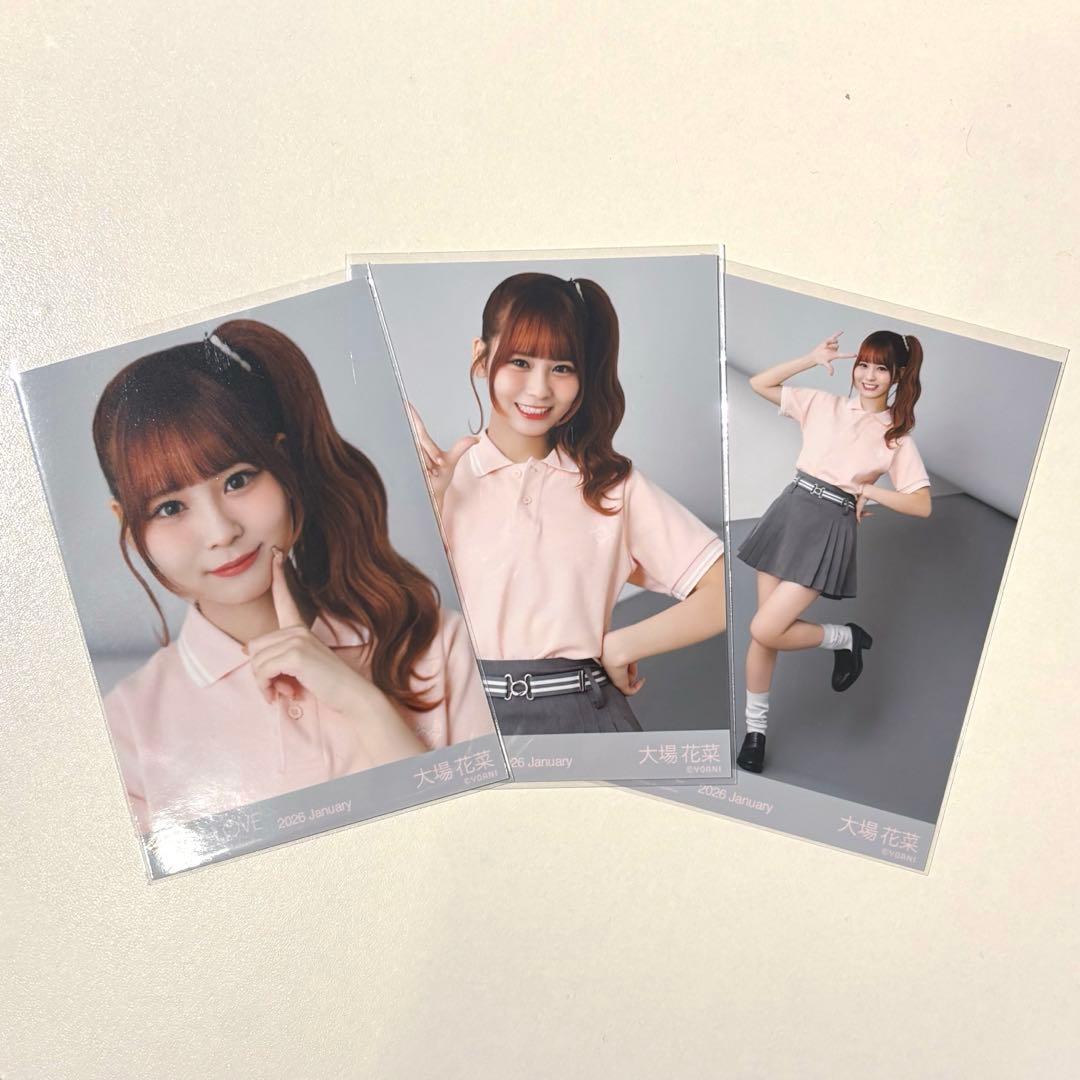 LOVE イコラブ 大場花菜 生写真 個別ポロシャツ コンプ - メルカリ