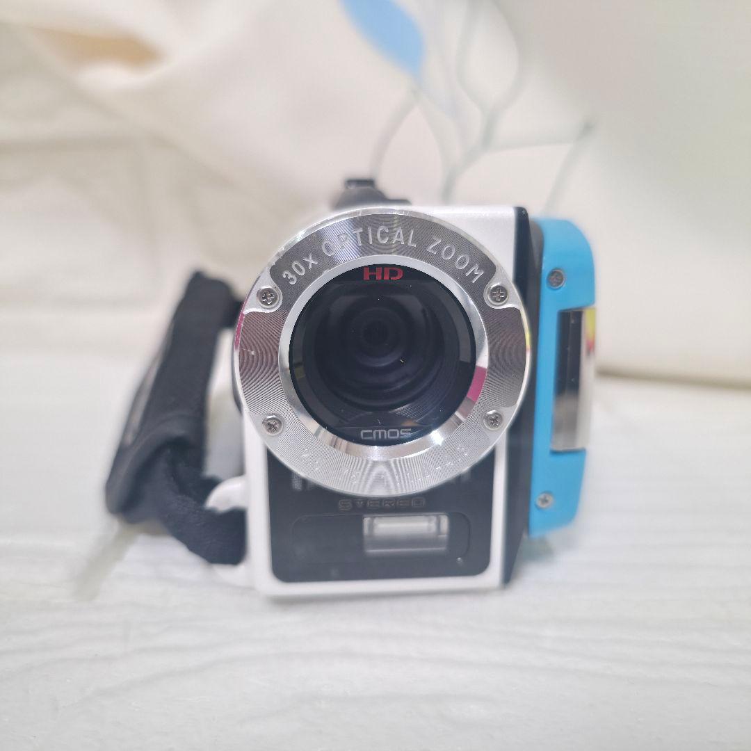 【動作確認ＯＫ】SANYO　Xacti　DMX-WH1E　防水　ハンディ【美品】