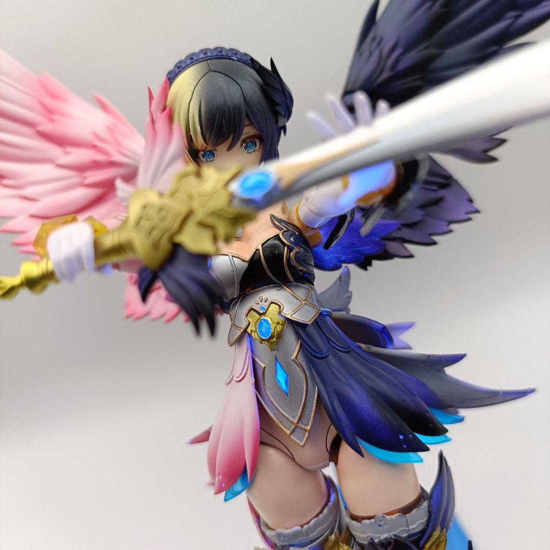 アルカナディア　ルミティア　全塗装完成品　美少女プラモデル　心変り　天使と悪魔