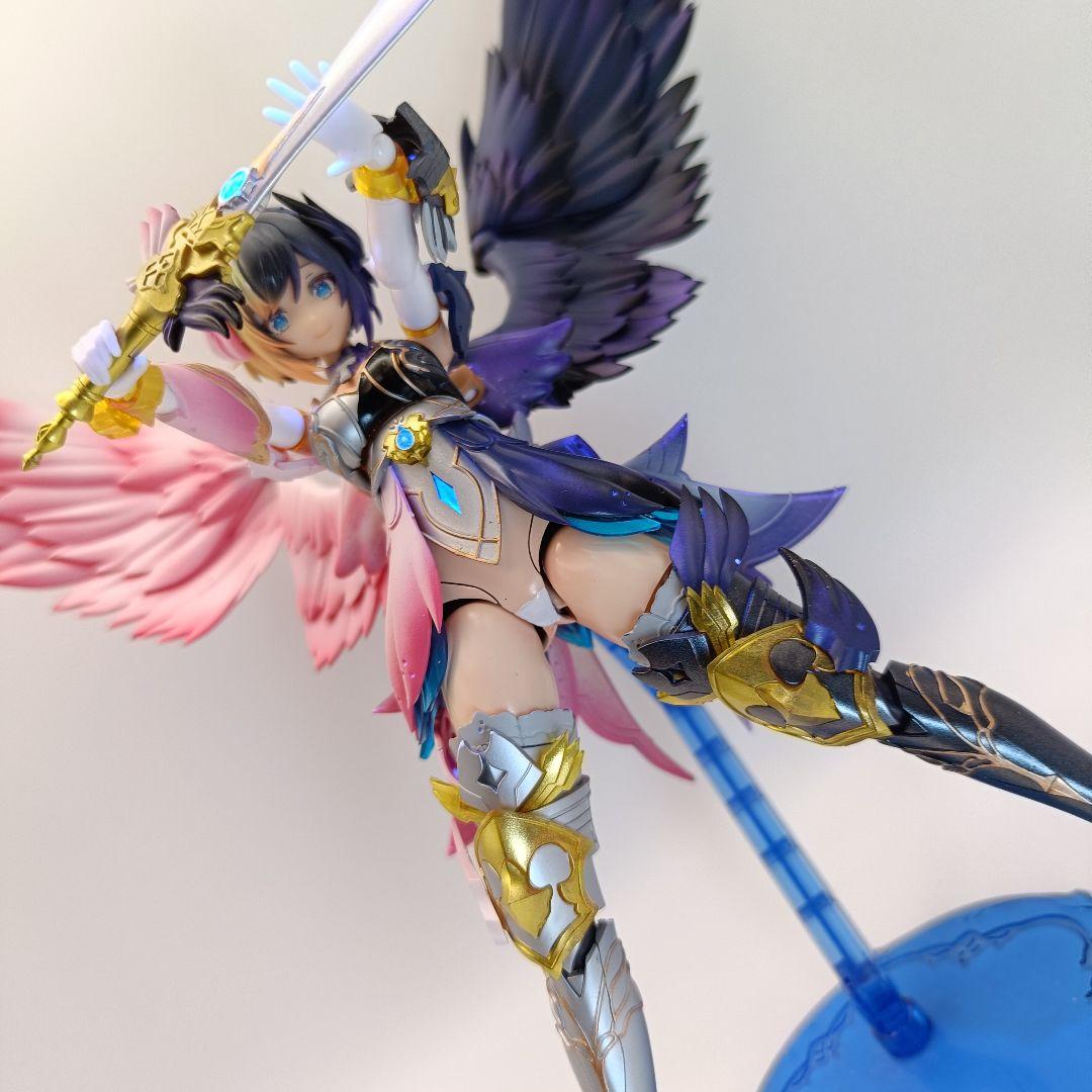 アルカナディア　ルミティア　全塗装完成品　美少女プラモデル　心変り　天使と悪魔