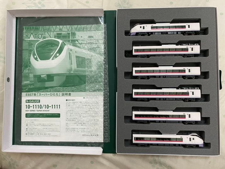 E657系 スーパーひたち6両基本セット KATO E657系 スーパーひたち 6両基本