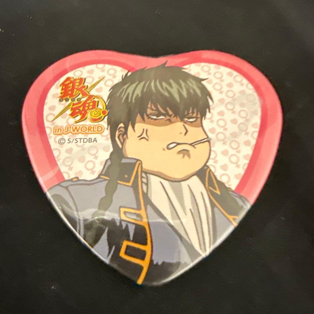 銀魂 J-WORLD 性転換篇 土方十四郎 ハート缶バッジ