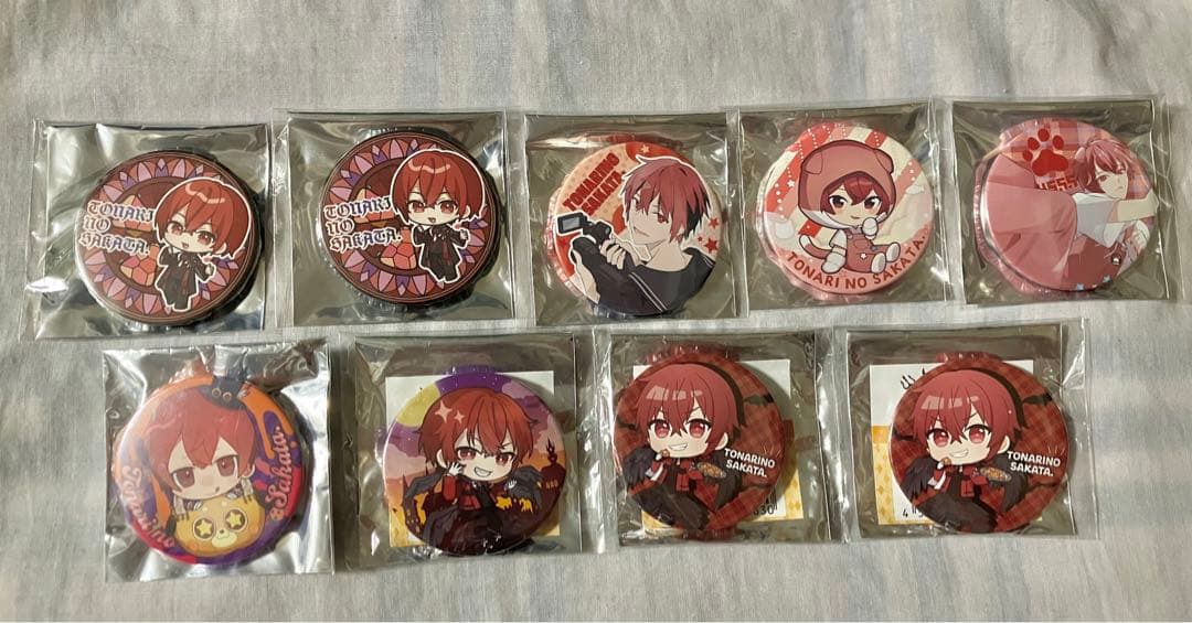 浦島坂田船となりの／あほの坂田。缶バッジ