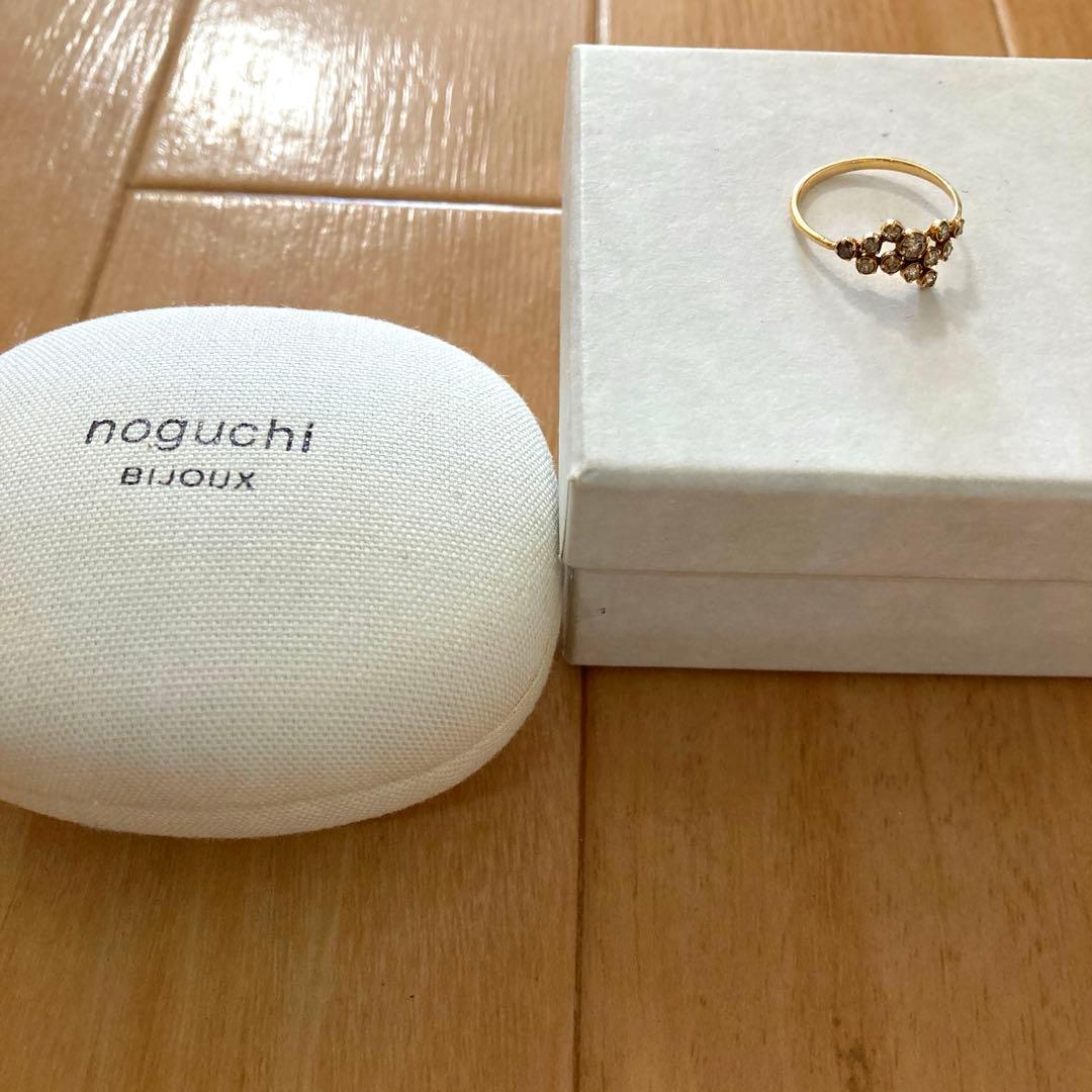 期間限定値下げnoguchi BIJOUX Tsubu #114 ゴールドリング