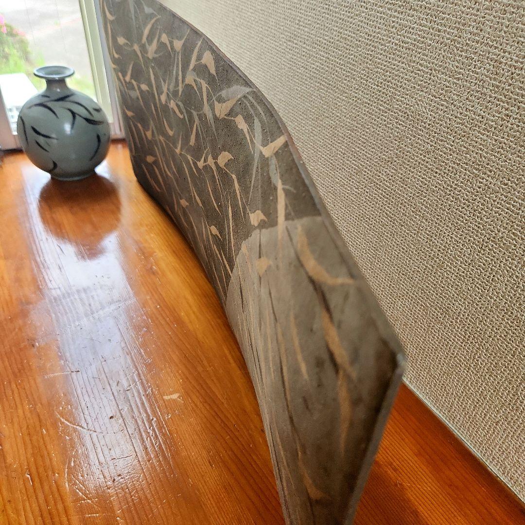 陶板　作家　陶器　工芸　アンティーク　ヴィンテージ置物