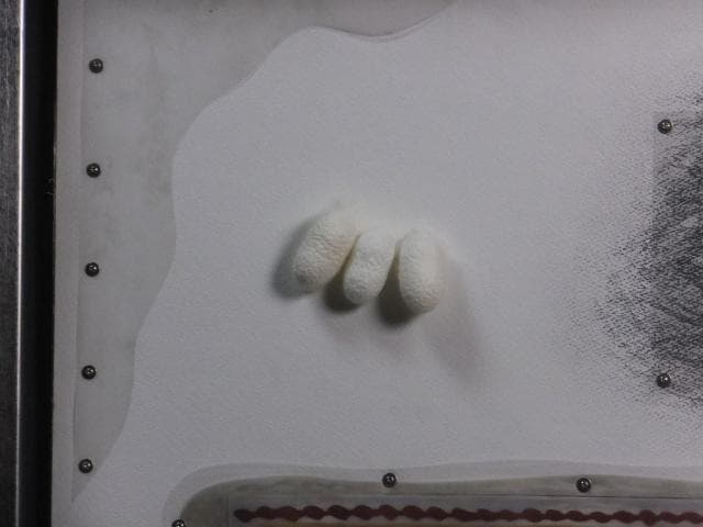 現代美術 馬場彬 直筆サイン『Composition』ミクストメディア0718C