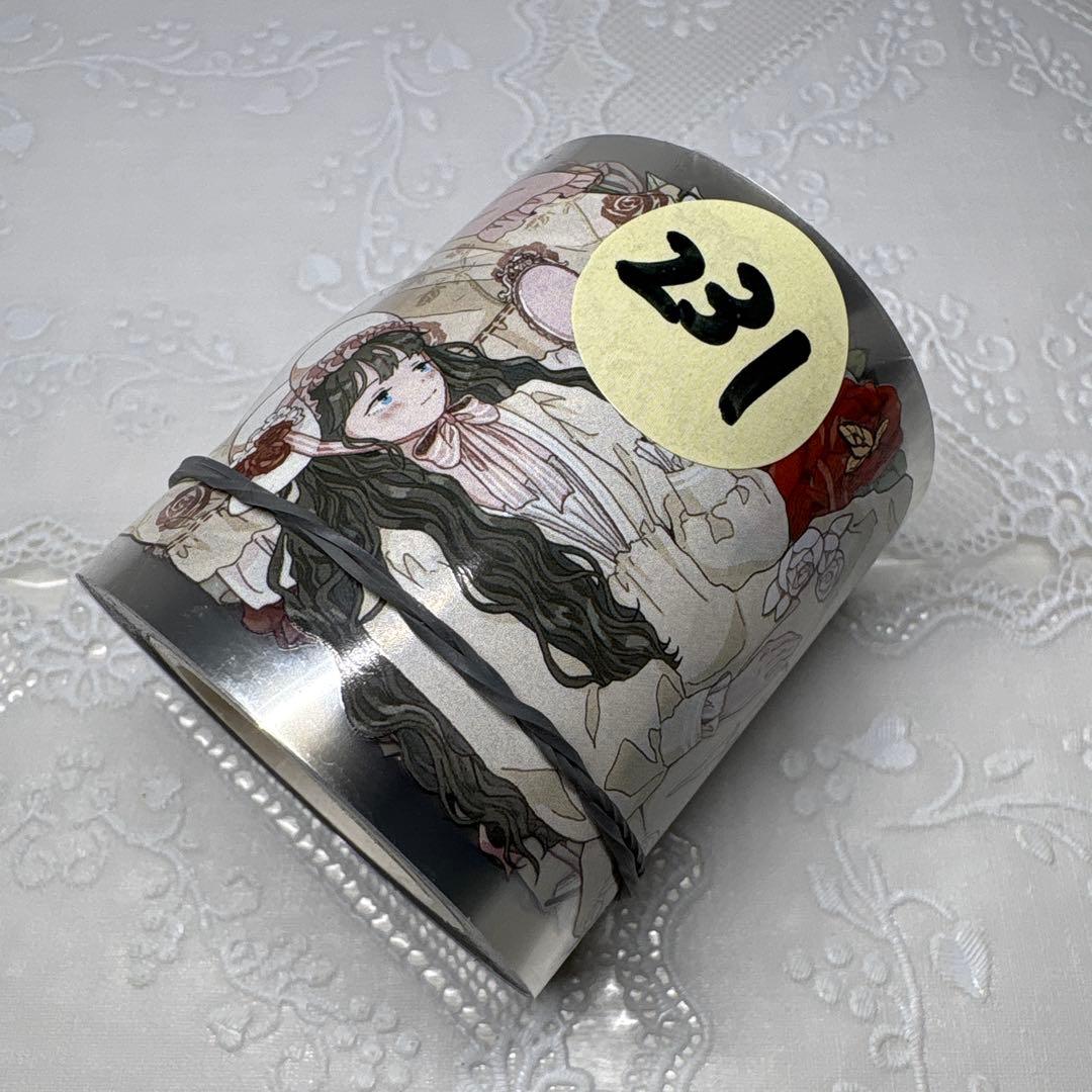 231】 海外 マステ 中古巻 PET マスキング テープ - メルカリ