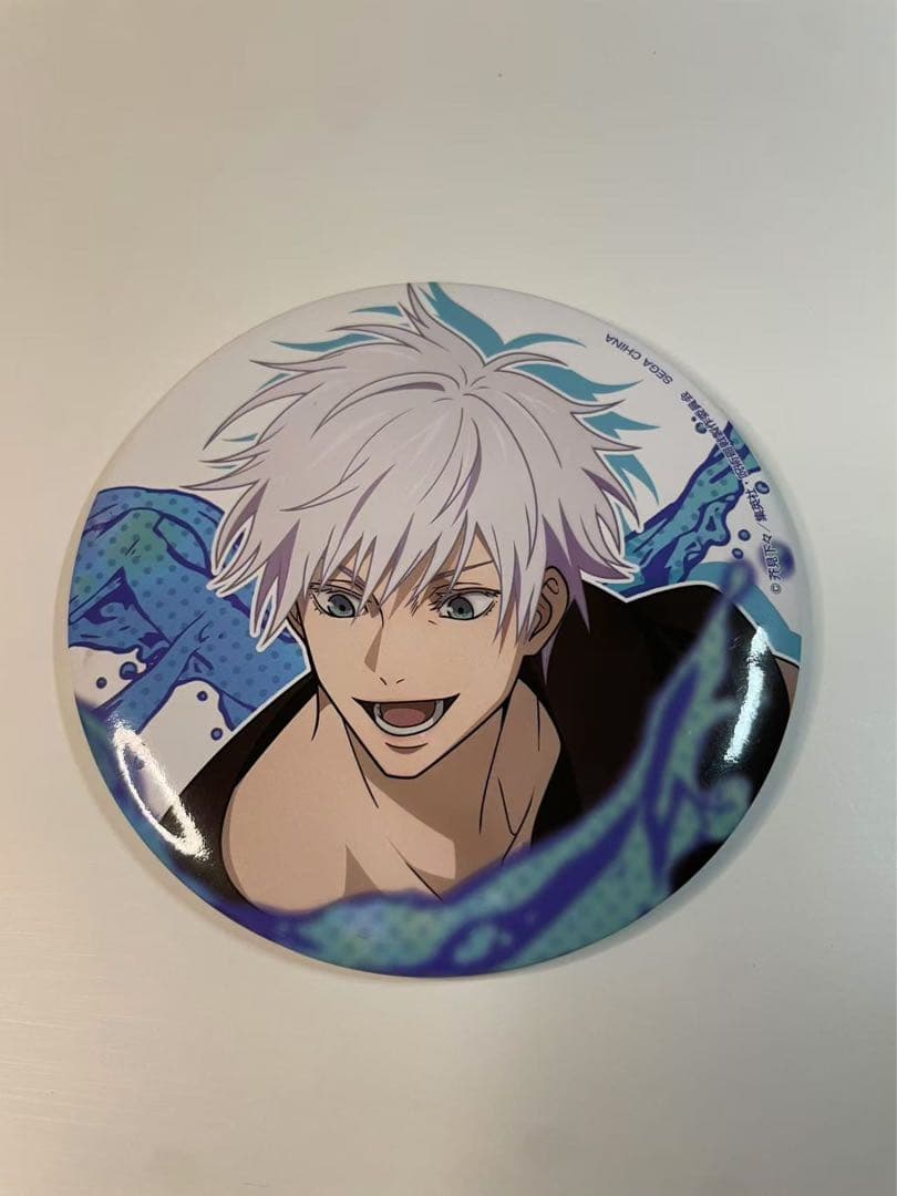 呪術廻戦 セガラッキーくじSPLASH×BATTLE 五条悟 缶バッジ