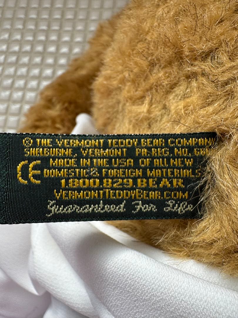 エルビスプレスリー　アメリカバーモントテディベア　ぬいぐるみ