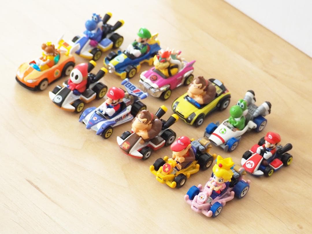廃盤 ホットウィール★マリオカート 12台セット ミニカー Hot Wheels