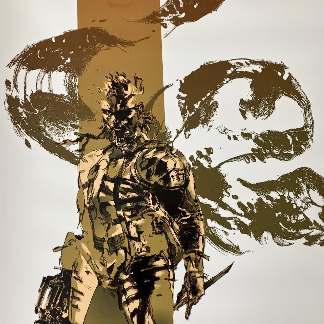 非売品】METAL GEAR SOLID 3 B2ポスター