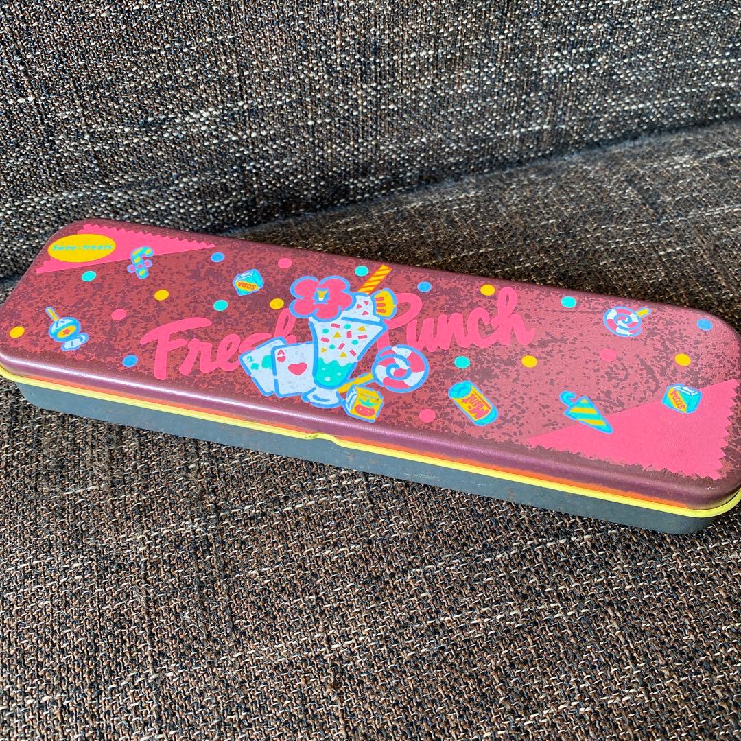 レア サンリオレトロ フレッシュパンチ 昭和 ペンケース 当時物 - メルカリ