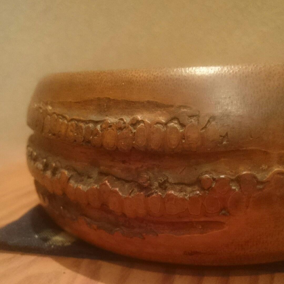 希少作」 竹根 竹工芸 アンティーク