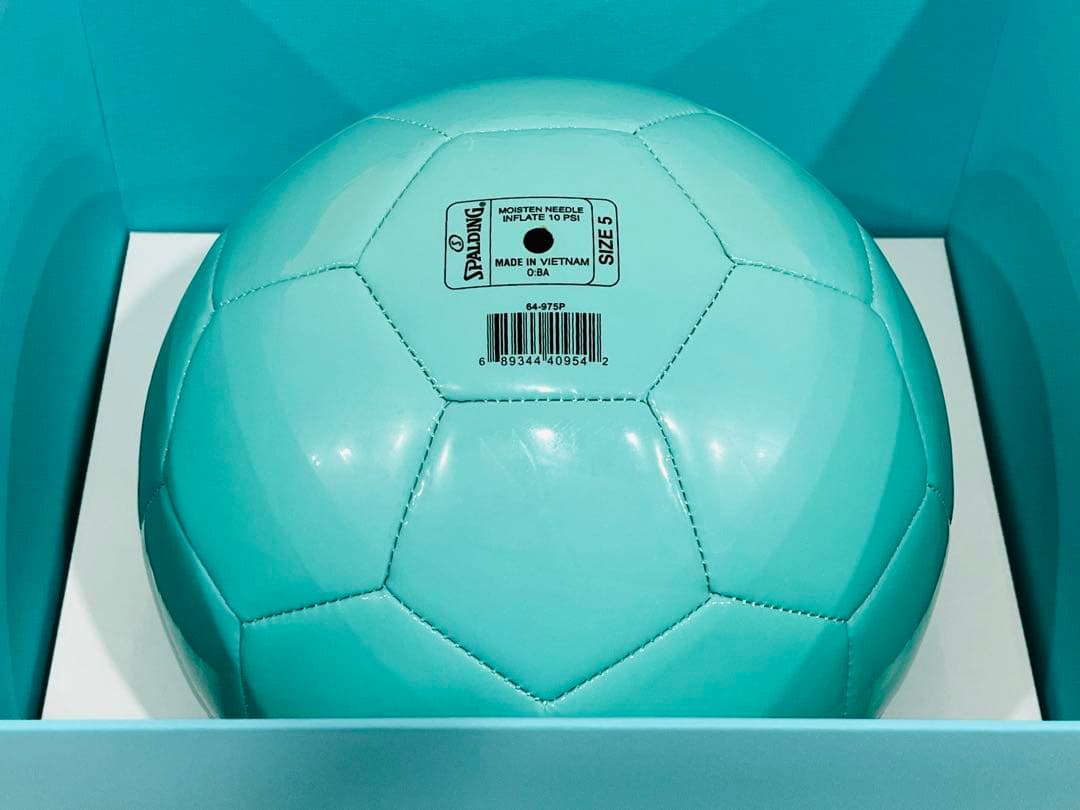 c728 ティファニー スポルディング SPALDING サッカーボール 5号