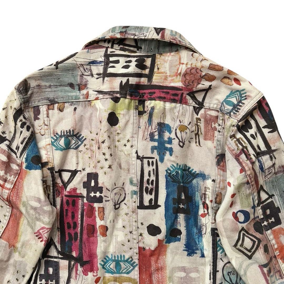 Paul Smith jeans　バスキア　ペイントジャケット　L