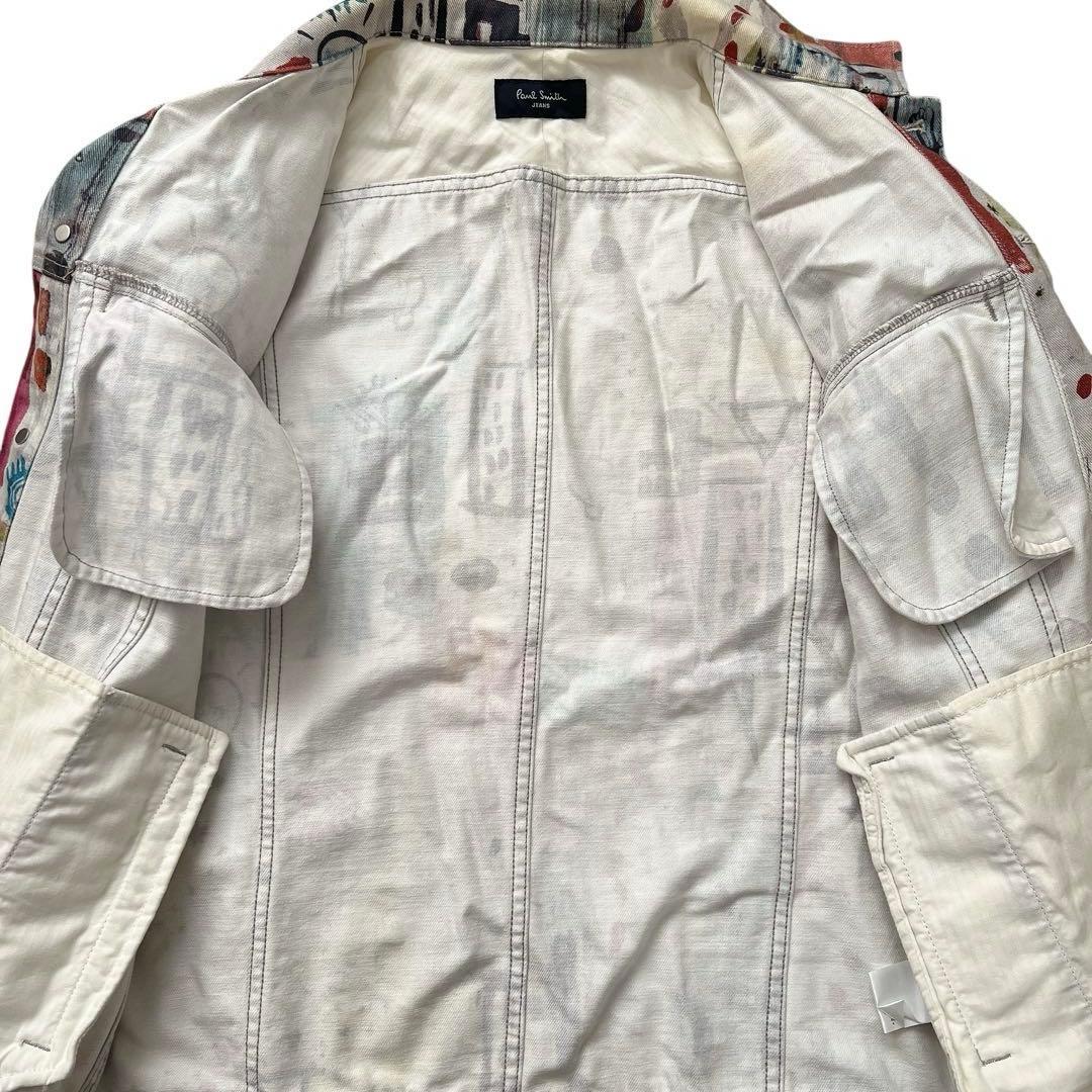 Paul Smith jeans　バスキア　ペイントジャケット　L