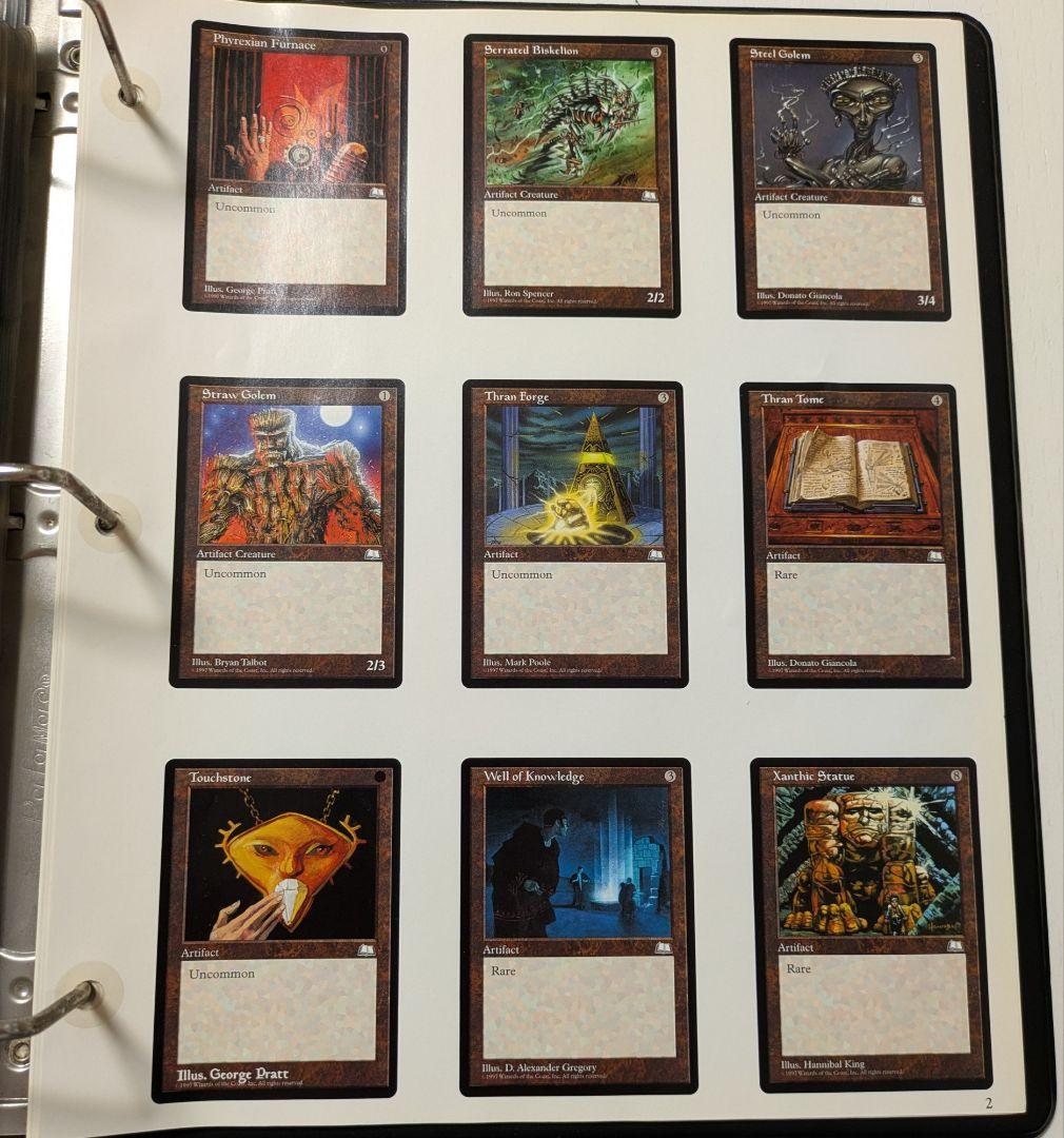 MTG Weatherlight ウェザーライト バインダー カードアルバム