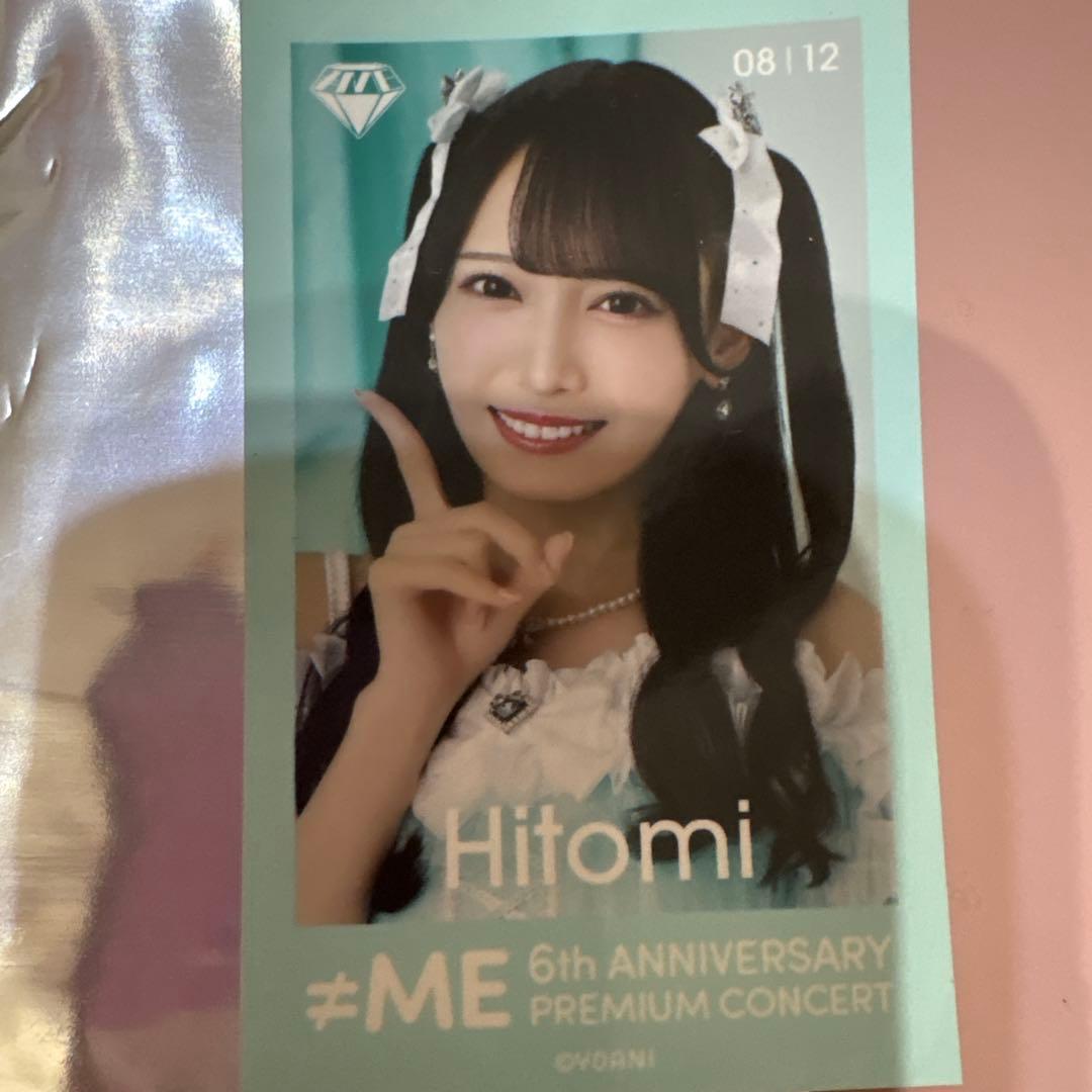 ≠ME ノイミー 鈴木瞳美 6周年コンサート ミニフォトカード - メルカリ