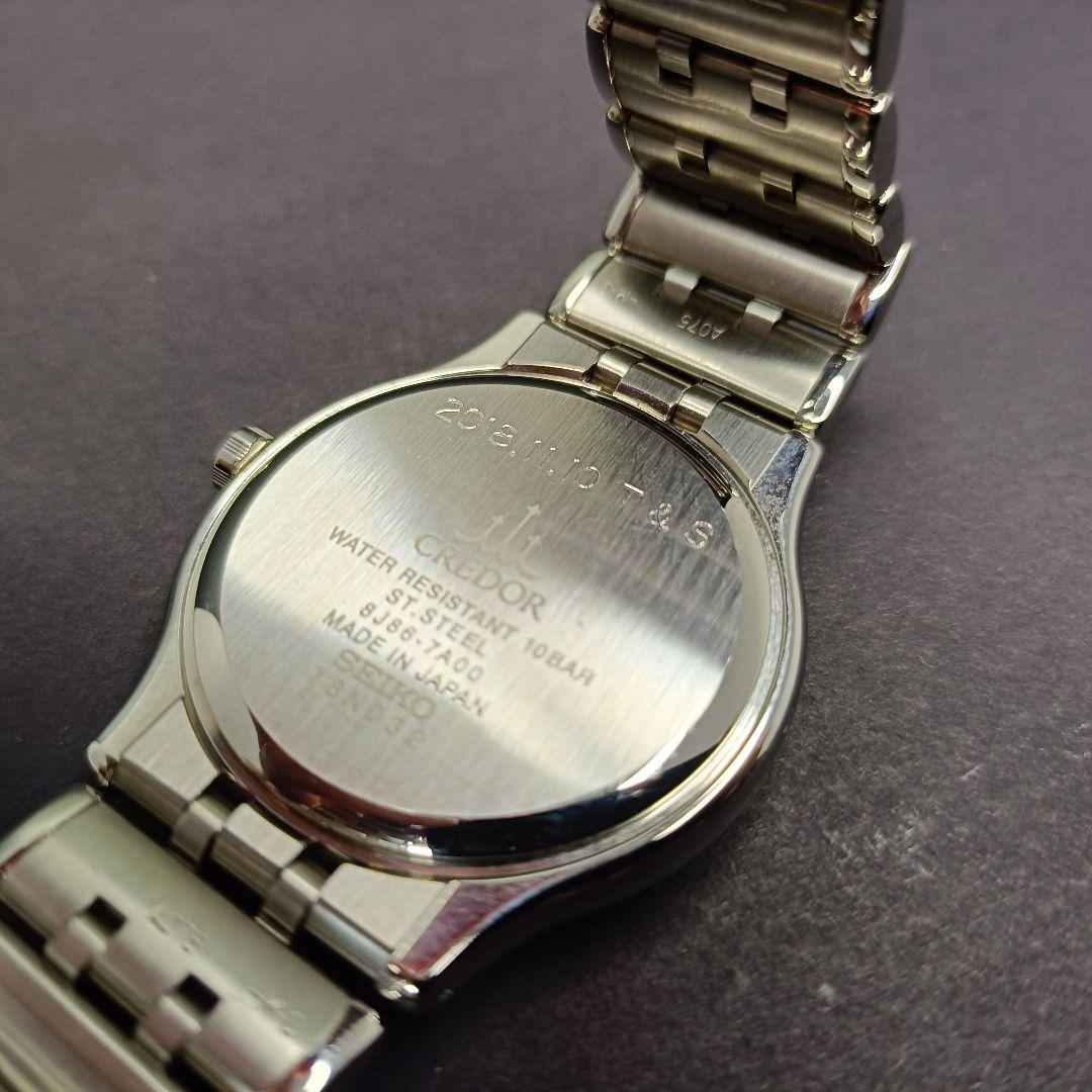 CREADOR 腕時計 8J86-7A00 クレドール セイコー ※刻印あり