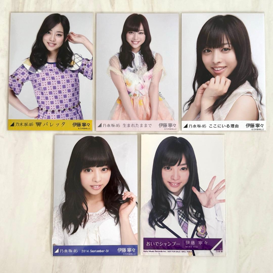 乃木坂46 伊藤寧々 生写真 5枚セット - メルカリ