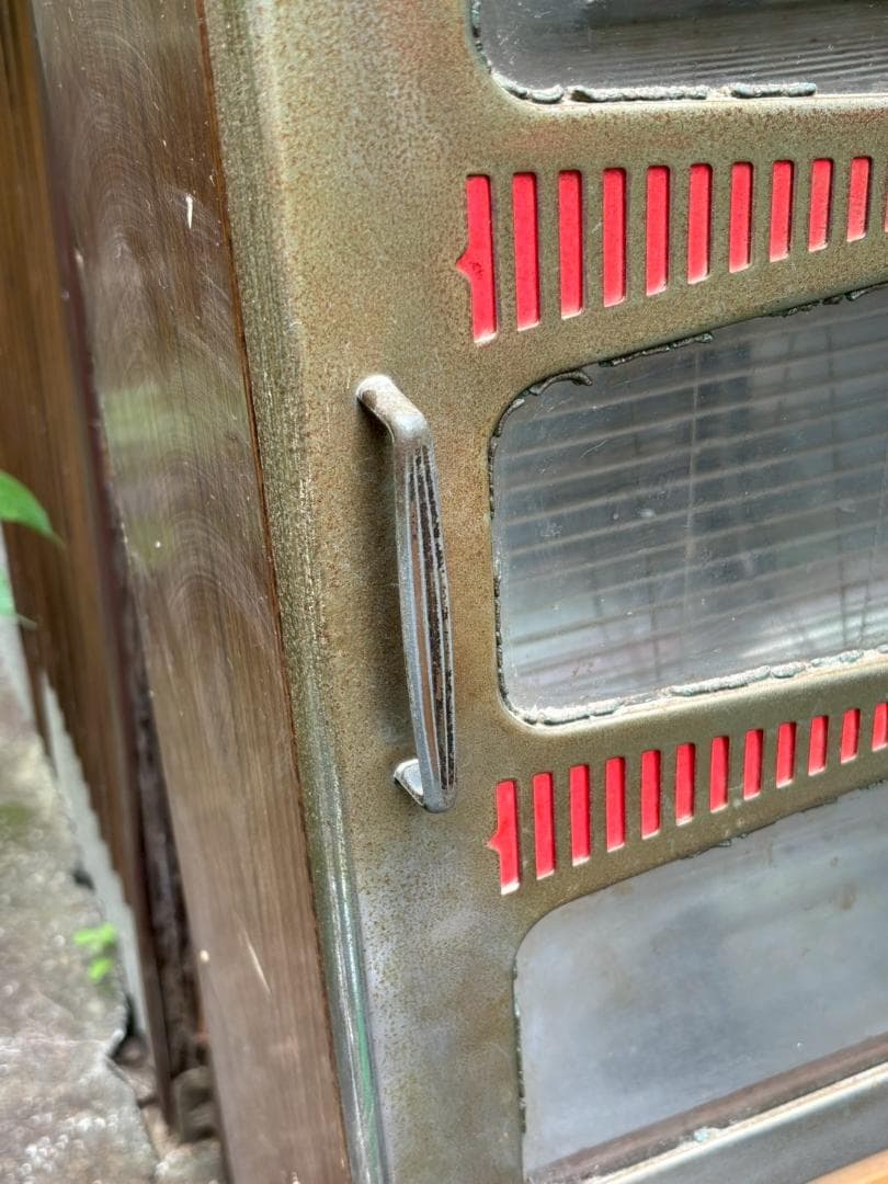 稀少 昭和レトロ 紫外線消毒器＆保管庫 床屋 理容店 ヴィンテージの