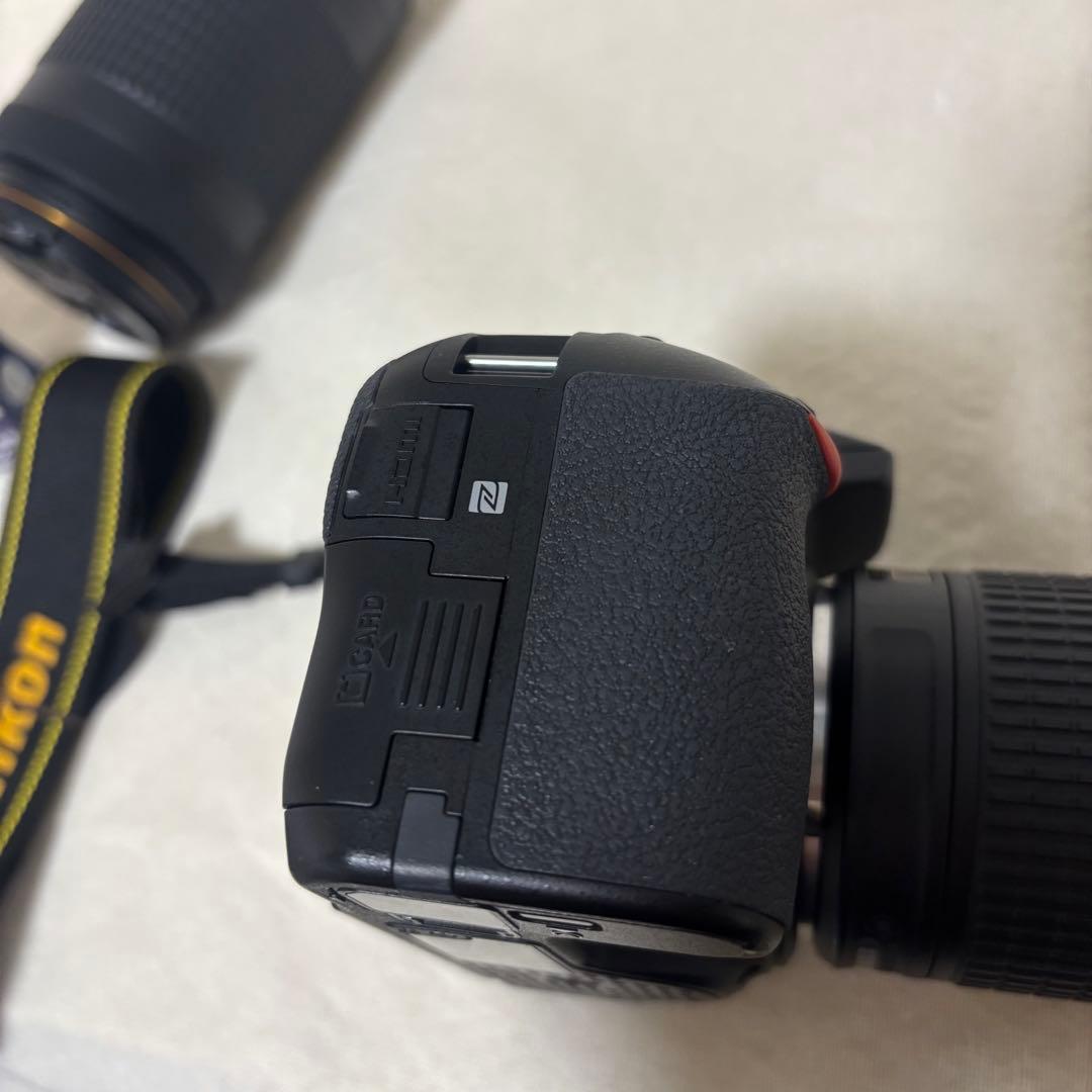 極美品】使用回数少 Nikon D5600 ダブルズームキット