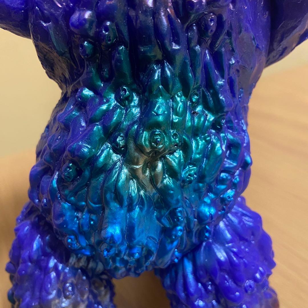 エレガブ　ドクロ　ヒトゴミラ　6期　ドクロ太郎　紫成型　ソフビ 5452