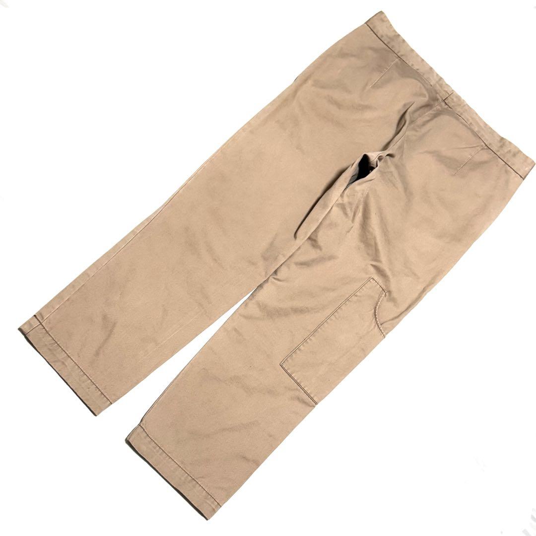 良好 ヴィズヴィム チノパン 日本製 ベージュ 独自腰デザイン サイズ3