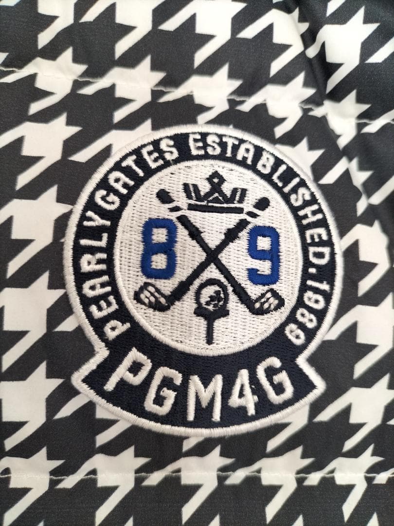 PEARLY GATESダウンジャケット　 2way 　 千鳥柄 　サイズ1