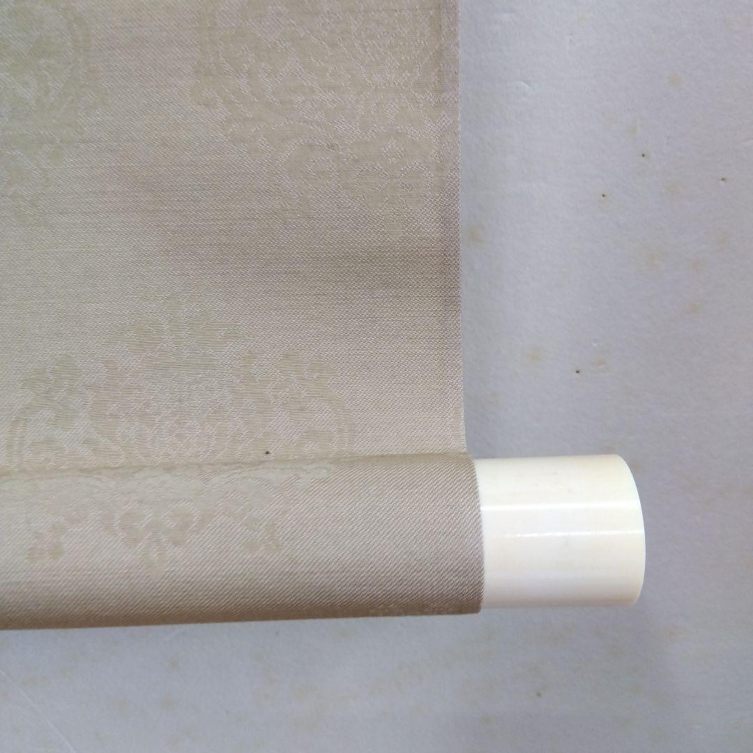 掛け軸　梅に鶯　春雪