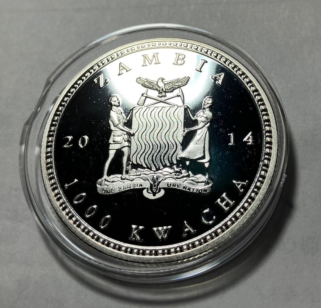 記念硬貨 ザンビア共和国 2014 絶滅危惧種保護 12種コンプリート