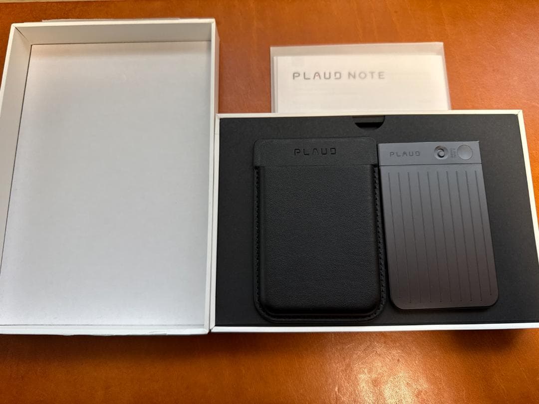 PLAUD NOTE ブラック AIボイスレコーダー