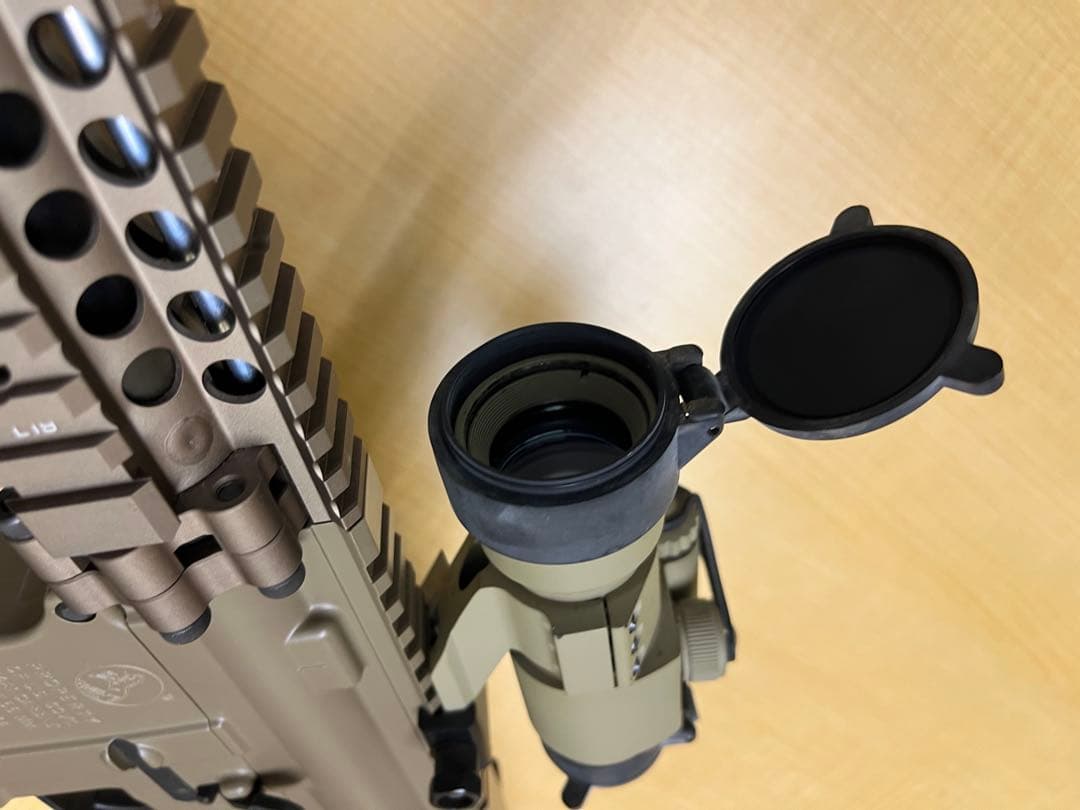 レシーライフル　希少タンカラー美品　トイガン　バッテリー有