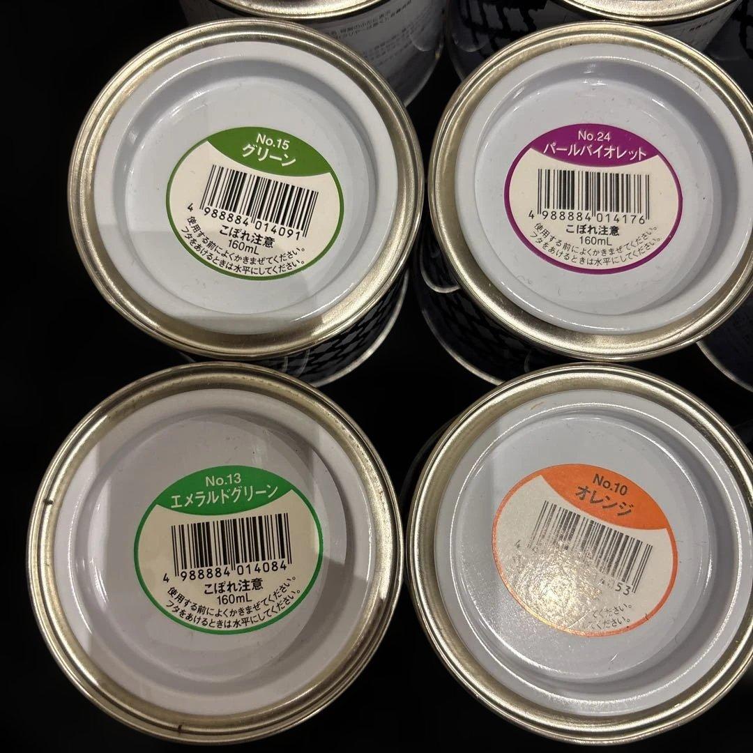 ①ディップ液12種類色々楽しめる色セット