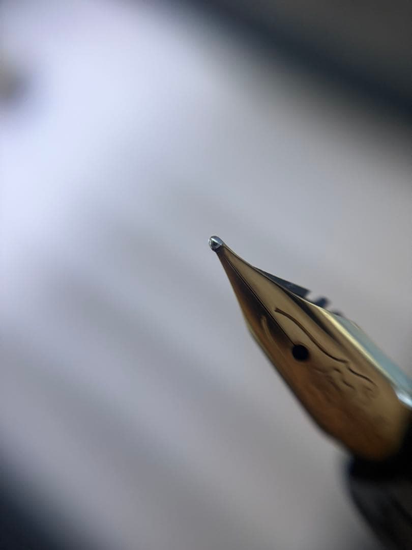 モンブラン万年筆、642N、ペン先はKEF モンブラン万年筆、642N、ペン先