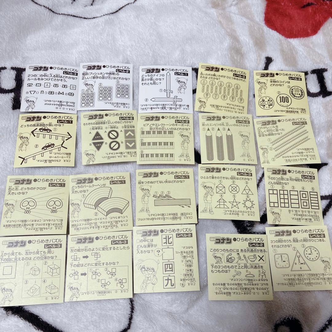 ◎24 名探偵コナン　コナン　シール　ステッカー　工藤新一　灰原哀　毛利蘭