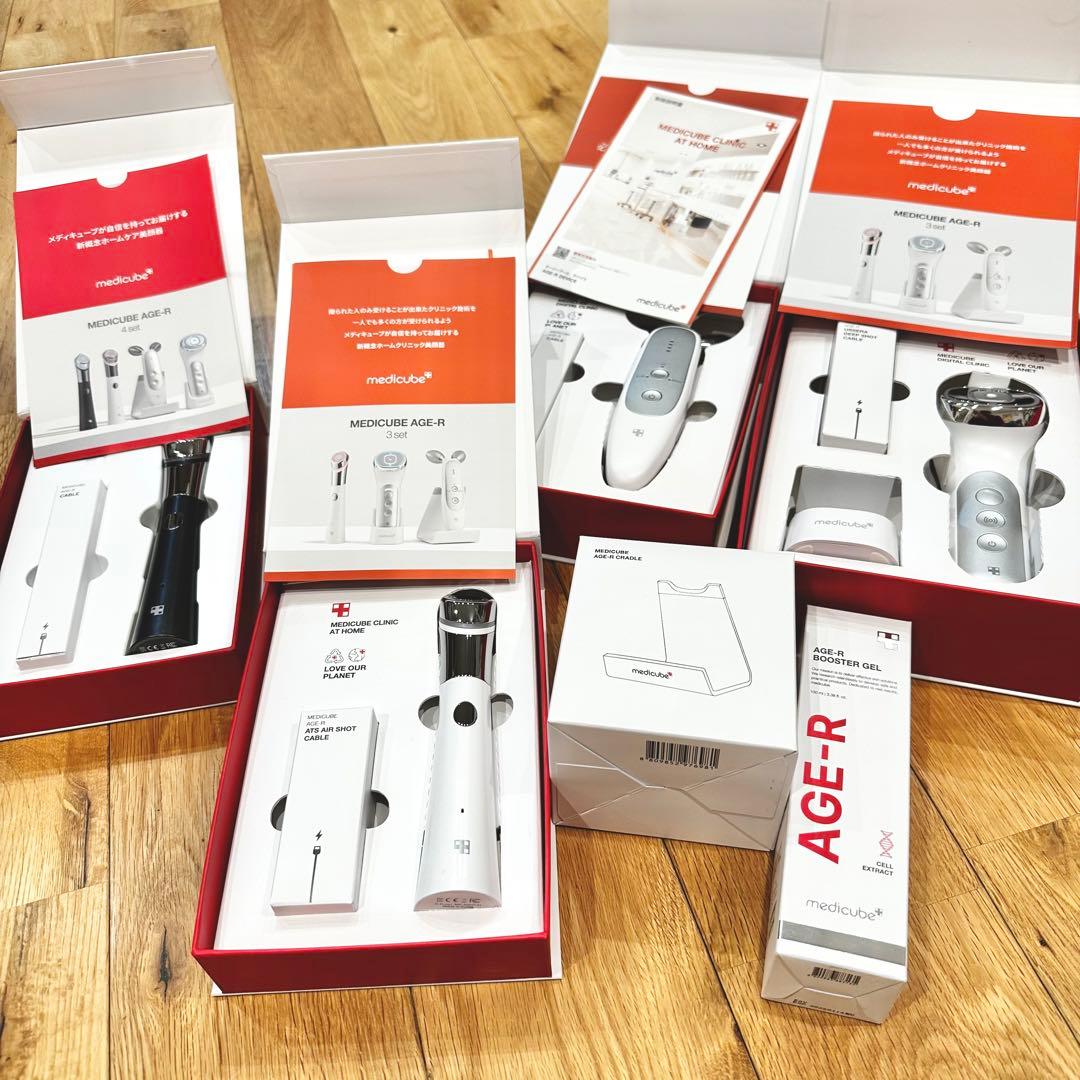 SALE【超美品】メディキューブ 美顔器4点セット＋付属品 楽天市場】☆期間限定☆【公式正品】メディキューブ新生活応援セット