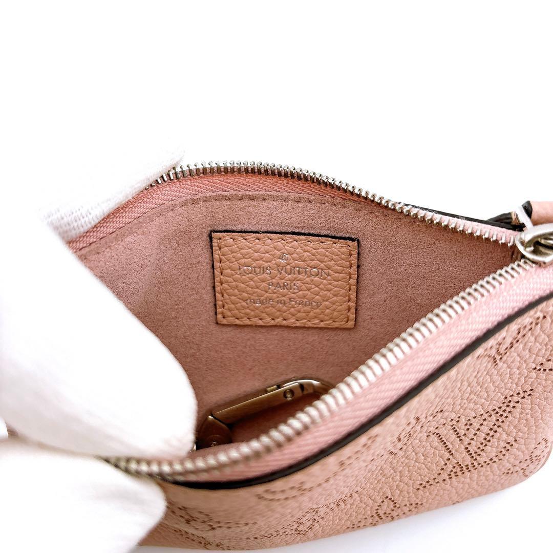ルイ ヴィトン マヒナ ポシェットクレ ケース M69508 ピンク