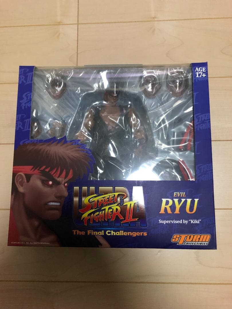 新品 ストームコレクティブルズ　ストリートファイターⅡ EVIL RYU リュウ 新品 ストームコレクティブルズ ストリートファイターⅡ EVIL RYU