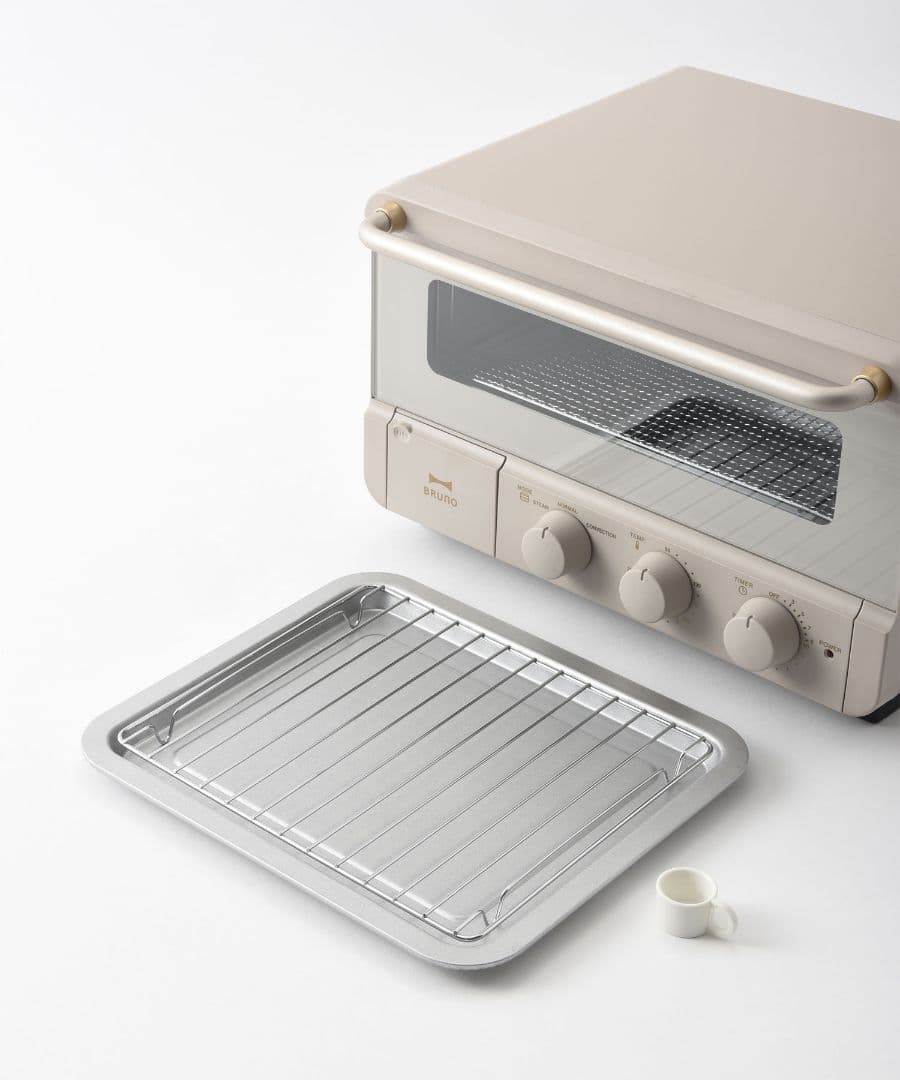 未開封！BRUNO スチーム&ベイクトースターグレージュ