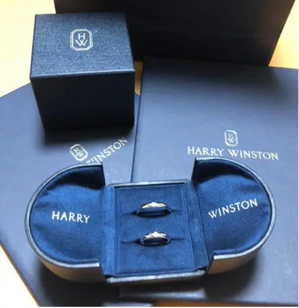 試着のみハリーウィンストン HARRY WINSTON ペアリング