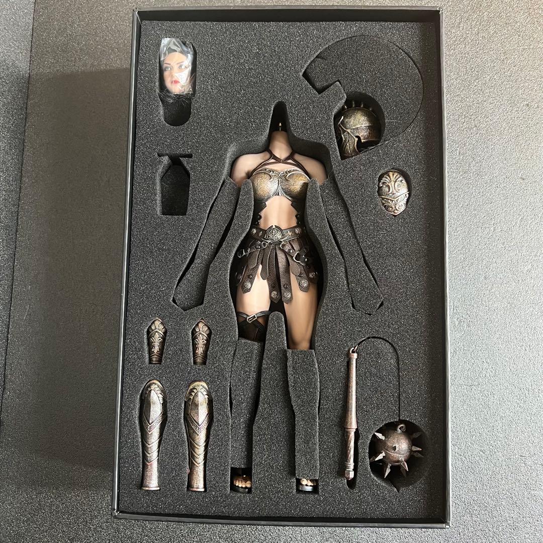 TBリーグ 1/6 スパルタアーミー女性司令官 女戦士 コマンダーブラック版