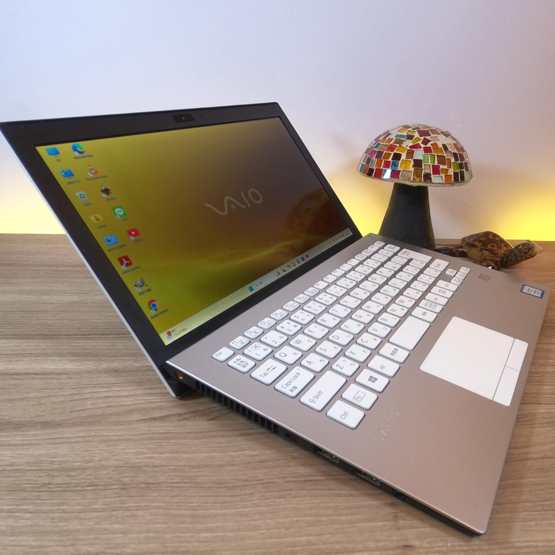 超希少&美品】VAIO Proホワイトバッテリー増強仕様オフィス付きノート