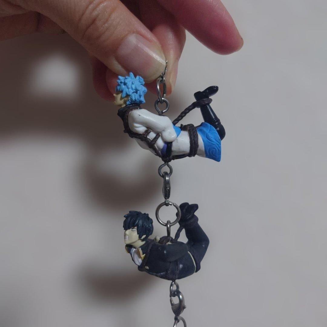 銀魂 銀時 土方 お縄 フィギュアマスコット