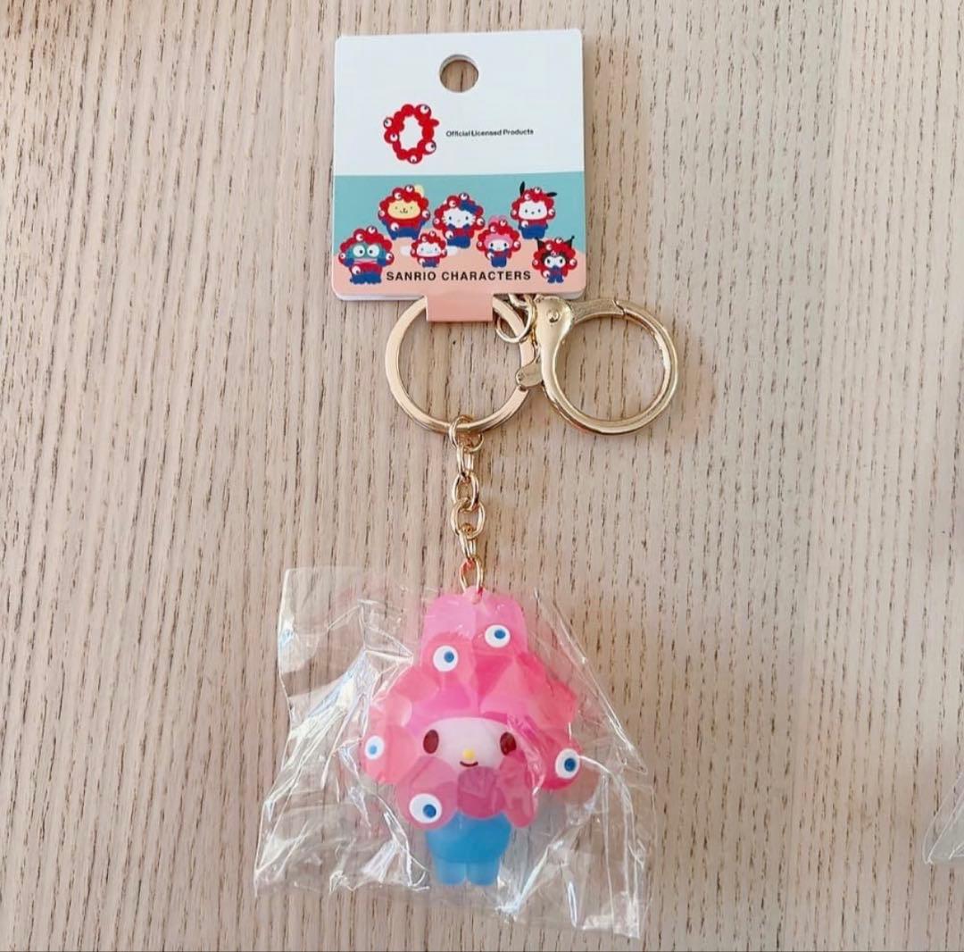 サンリオ ミャクミャク コラボ 立体マスコット クリア コンプリート